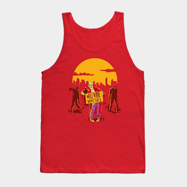 Neez Ride (Dawn) Tank Top by demonigote